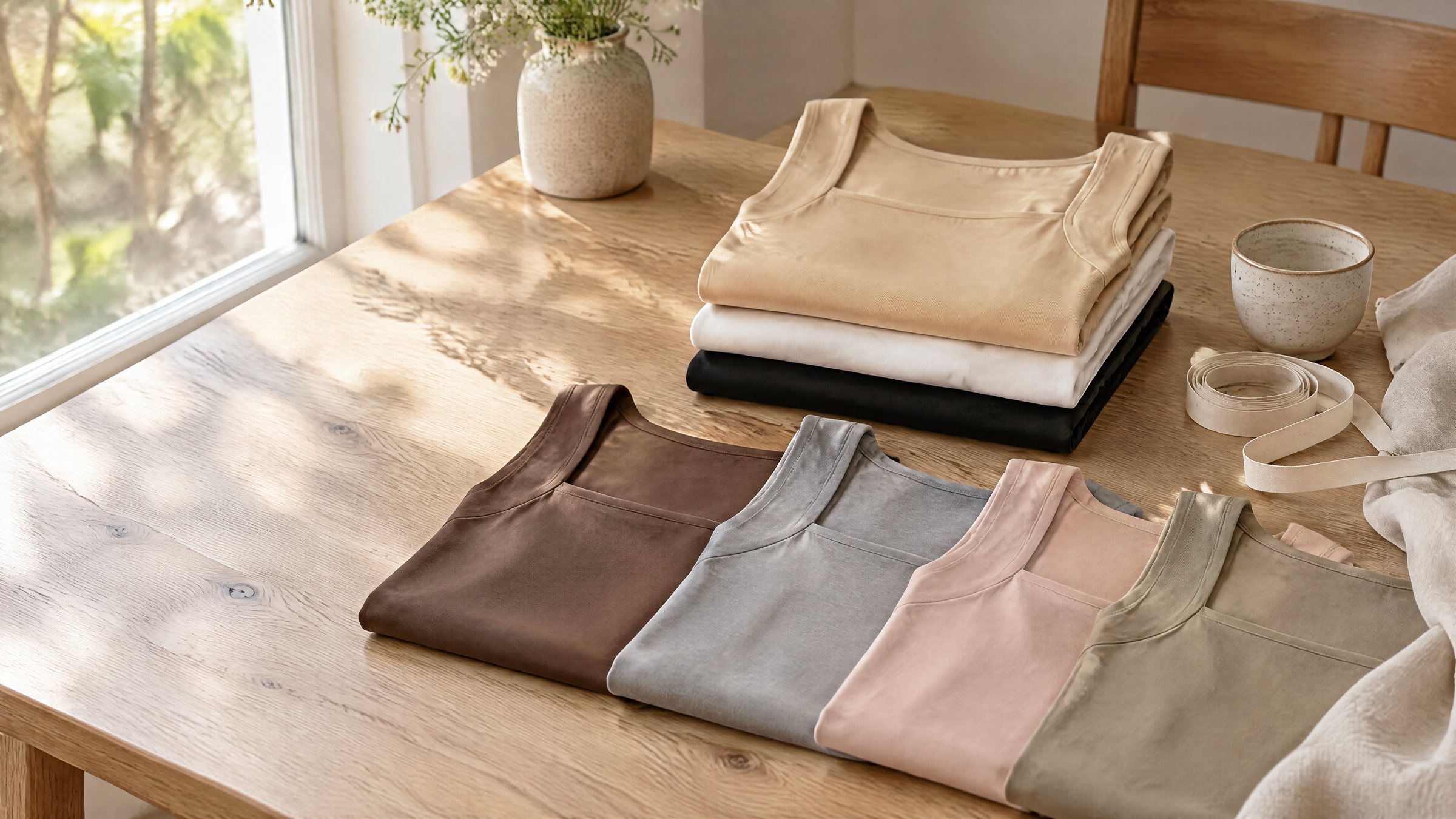 Women of different ages and backgrounds in SOYO tops